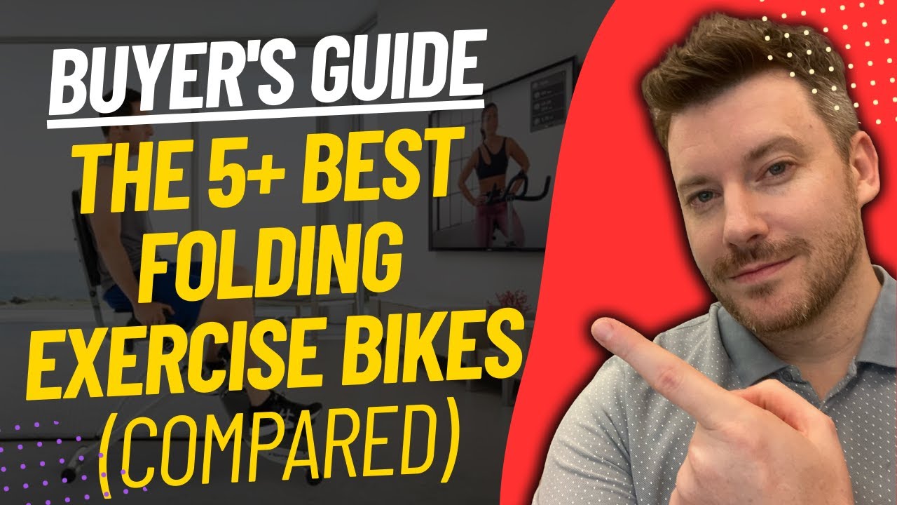TOP 5 Best Folding Exercise Bikes - Best Folding Exercise Bike Review (2024)