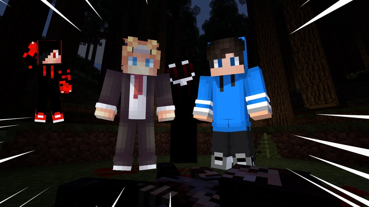 მე დავტროლე ჩემი მეგობრები Minecraft ჰორორში-!!!