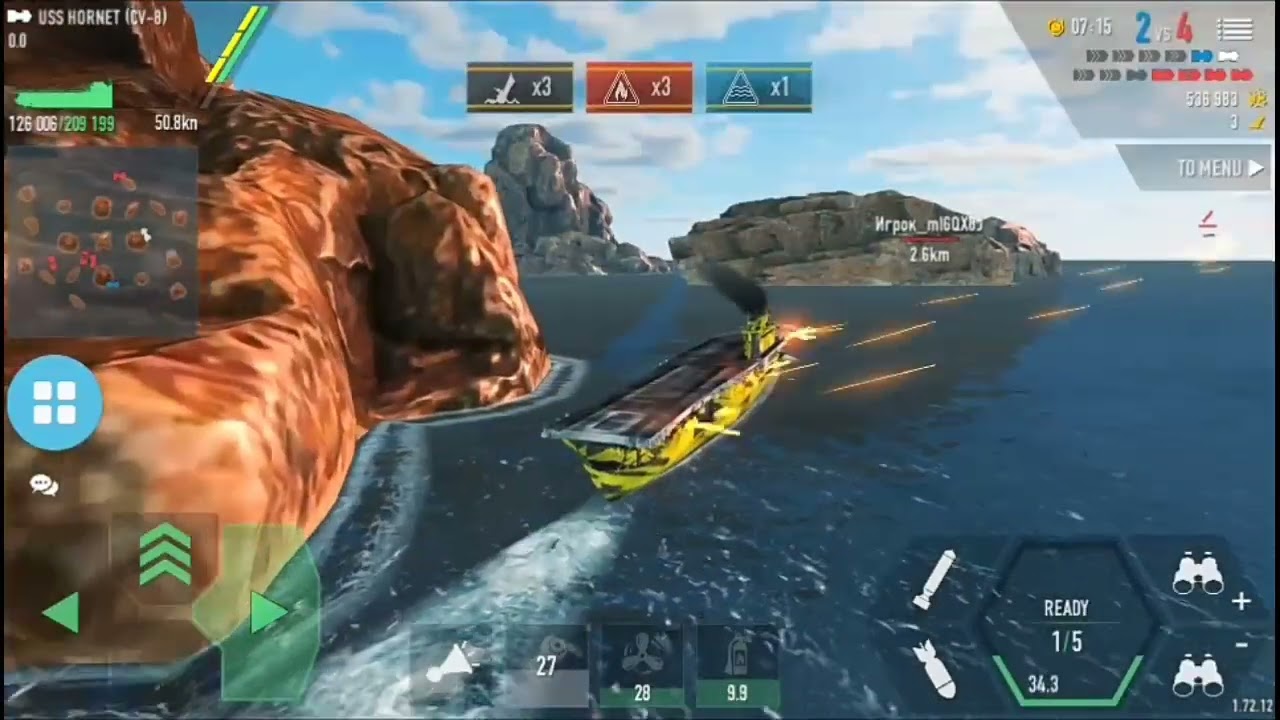 ☆ Battle of Warships - Aircraft Carrier 