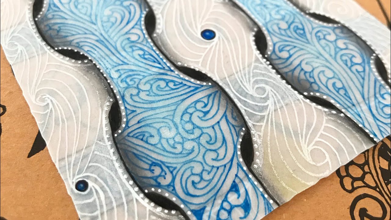 🇯🇵PP18【Day9】Zentangle project pack /   ゼンタングル　プロジェクトパック
