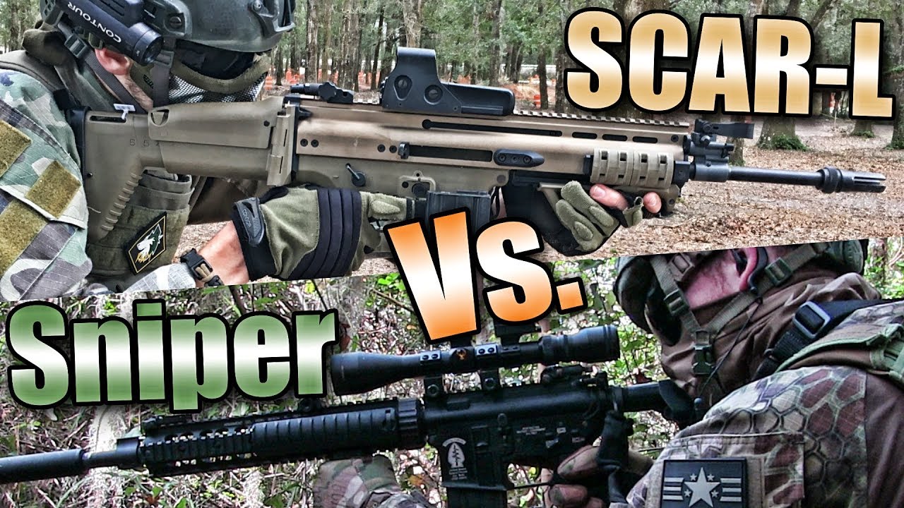 SCAR-L VS. SNIPER!! | Wasteland Ops Airsoft | Part 3: Ep. 2 - VFC SCAR-L Gameplay