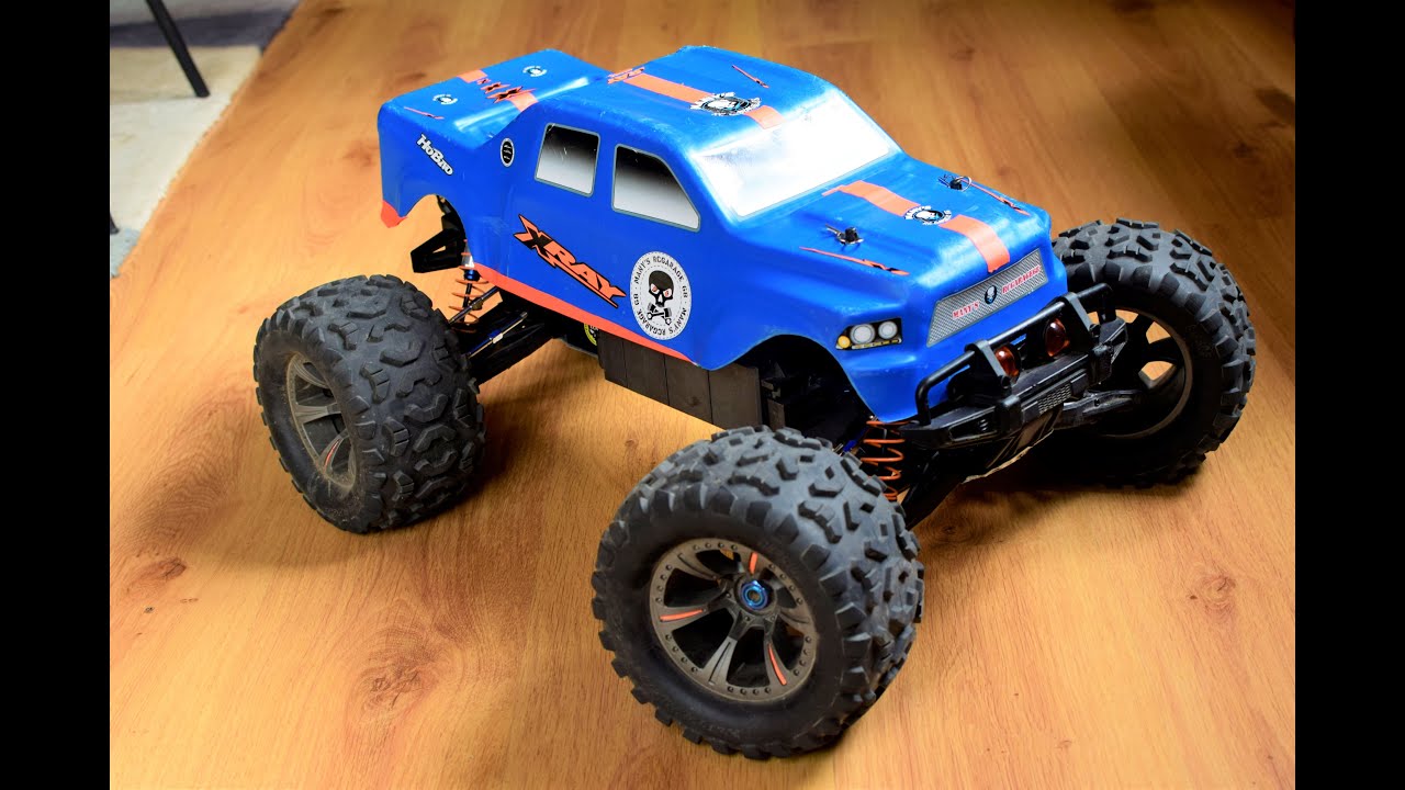 RUN BASH HOBAO MTX 1/8 et Black bull Extrème MT 1/10 🤪👍