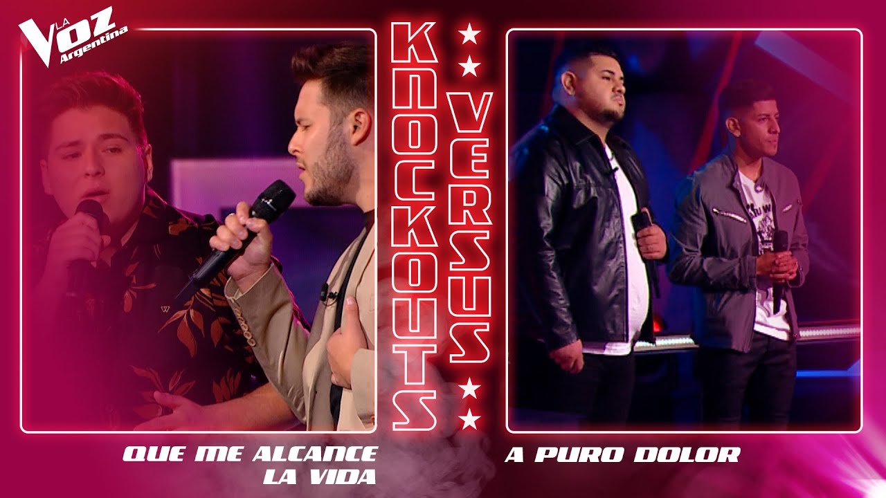 Knockout #TeamMontaner: hermanos Moyano y hermanos Ortíz  - La Voz Argentina 2021
