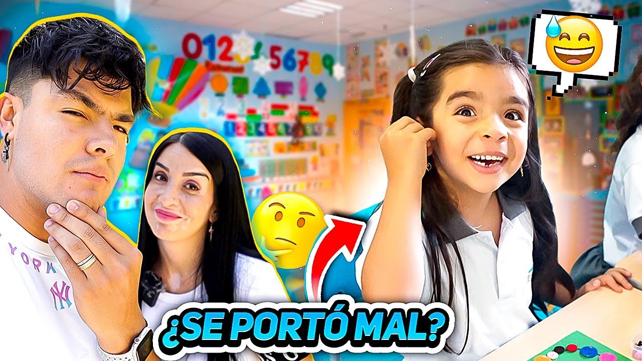 PRIMER DIA DE CLASES DE NUESTRA HIJA SALOMÉ😱🥹 Carlos & Adri