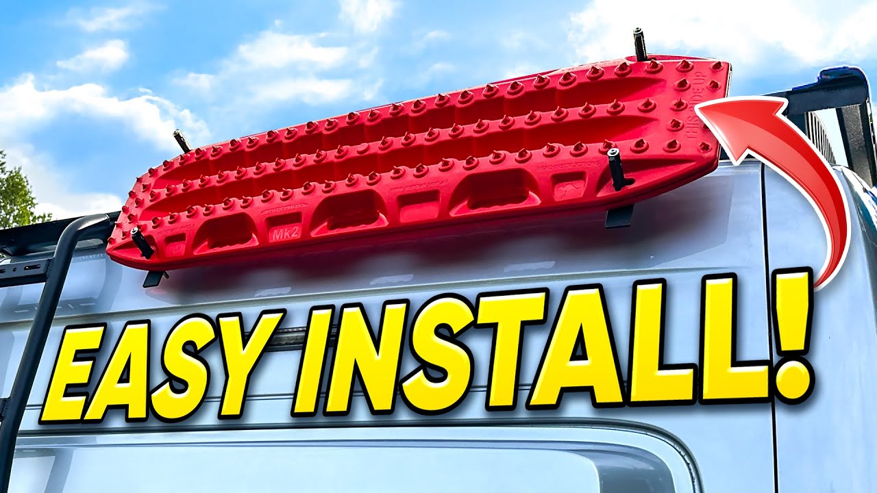 Max Trax Installation on a Camper Van | Winnebago Revel Tips