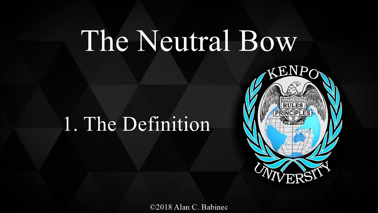 Neutral Bow