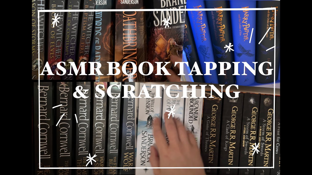 Lofi ASMR Book Tapping and Scratching (no talking)
