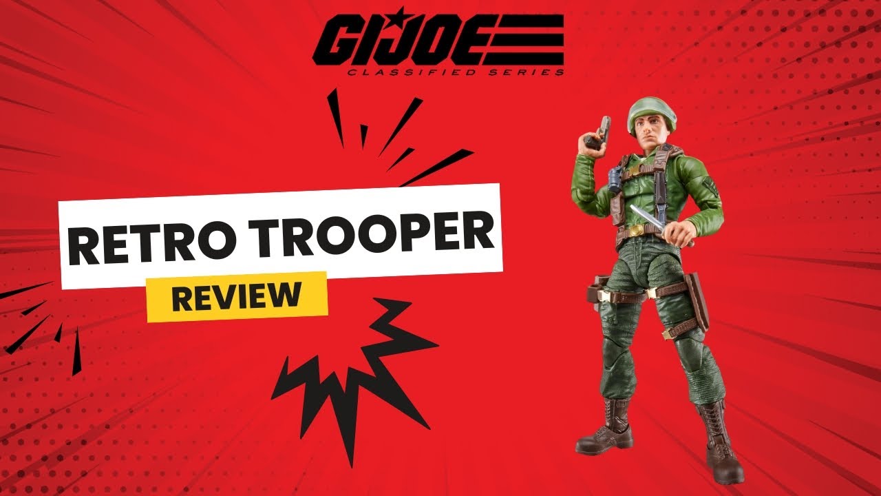 Обзор ретро-фигурки G.I. Joe Trooper 1/12 | Подробный обзор!