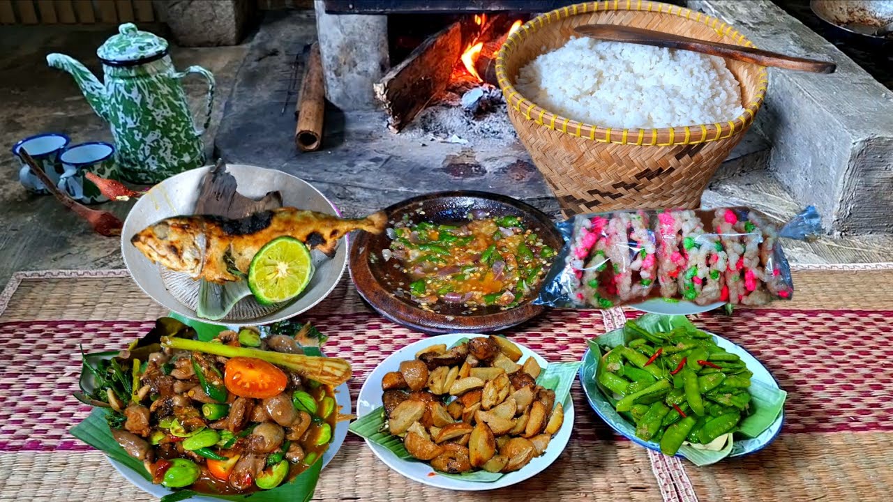 MAKAN MENU BEGINI JUGA UDAH NIKMAT BANGET‼️GORENG JENGKOL SAMBEL MENTAH TUMIS KAPRI OSENG AMPELA