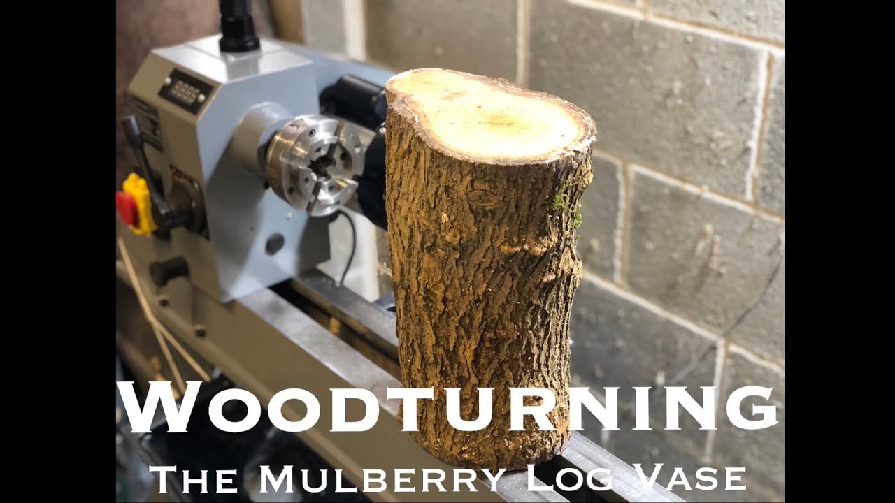 Woodturning - The Mulberry Log Vase