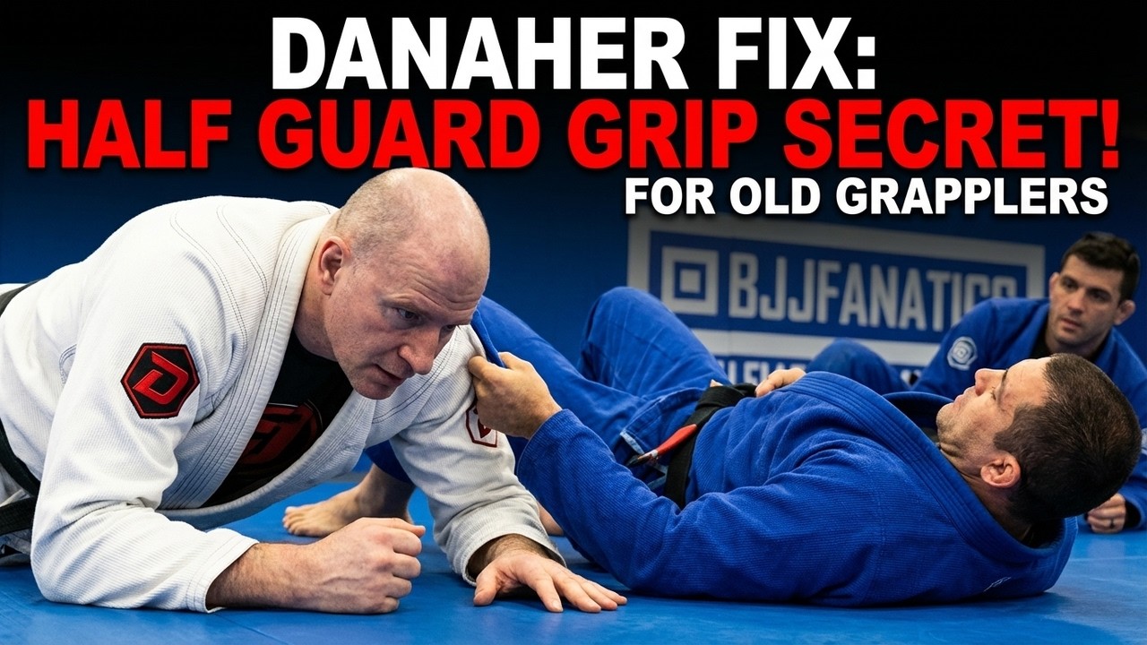 The Lapel Grip Half Guard Technique Coaches Don't Teach