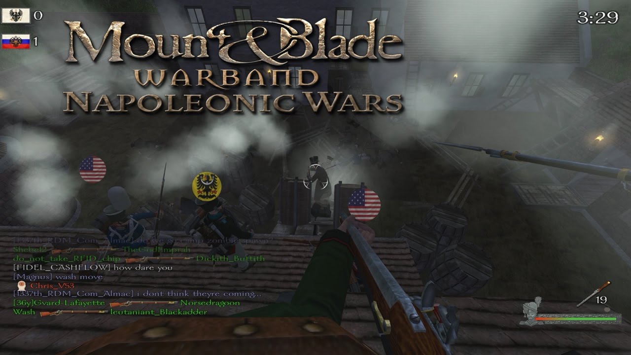 The Russian Zombie Horde - Mount and Blade Warband Napoleonic Wars Gameplay