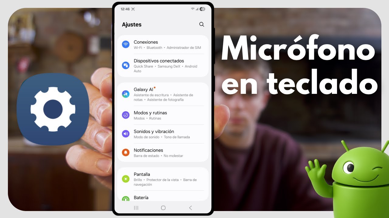 C&oacute;mo Encontrar El Micr&oacute;fono Desaparecido En El Teclado De Un Android