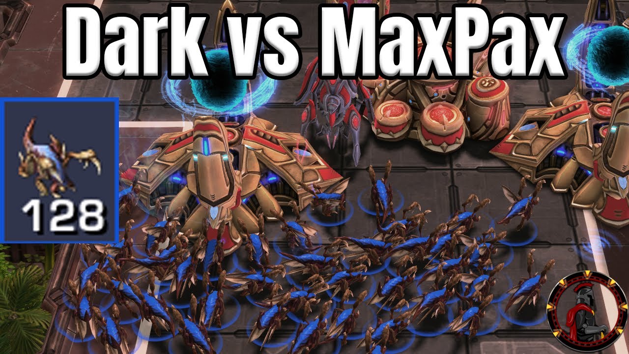 MaxPax vs Dark - Can Dark's MASS ZERGLING Beat MaxPax?