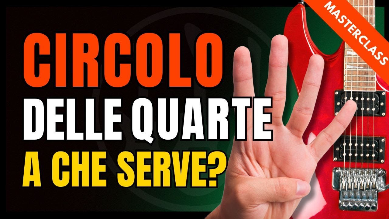 Circolo delle quarte e delle quinte, a che serve e come si usa | Lezione di teoria musicale