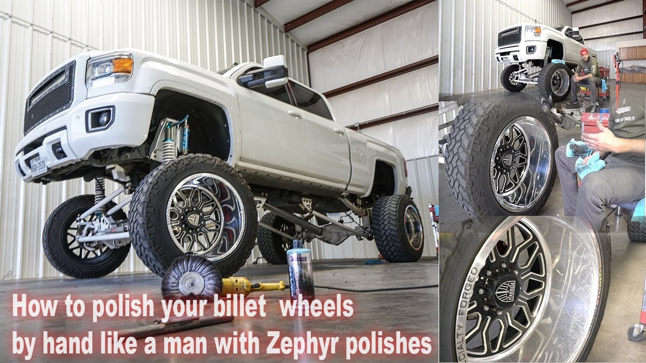 How to polish your billet wheels like a pro! Get rid of water spots and have forces shiny!