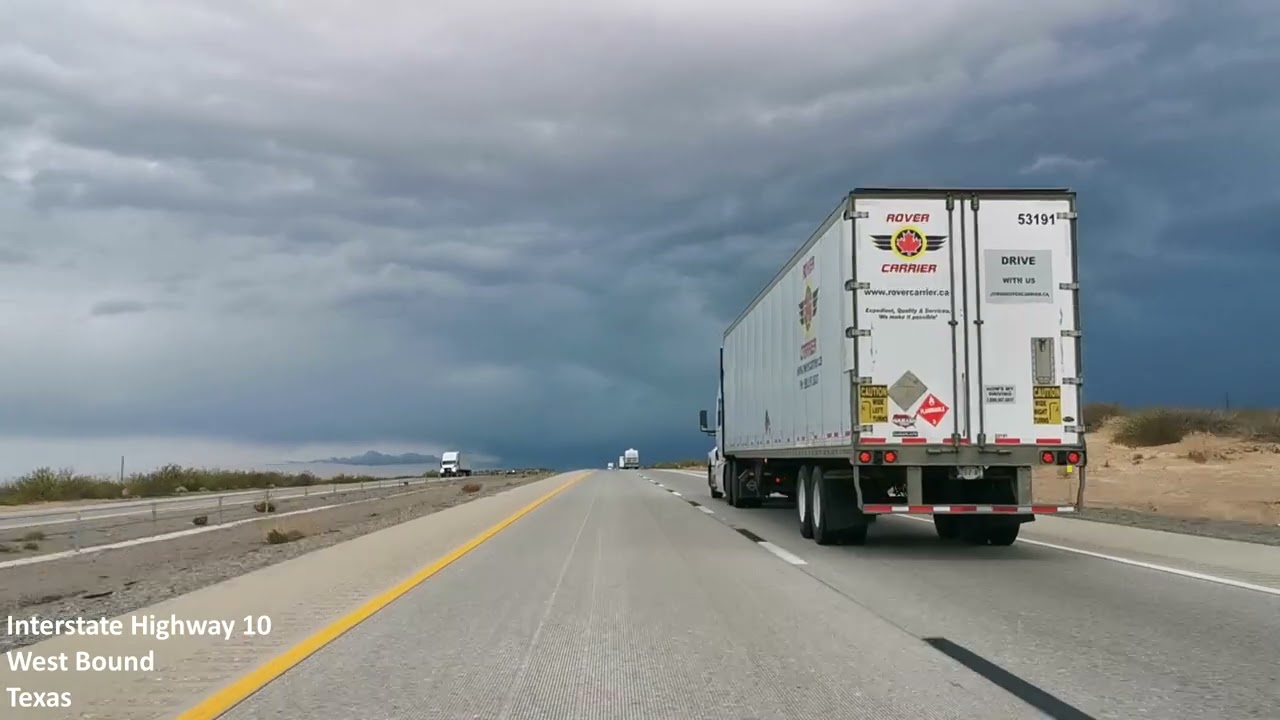 2025 04 05 22 Interstate Highway 10, Texas