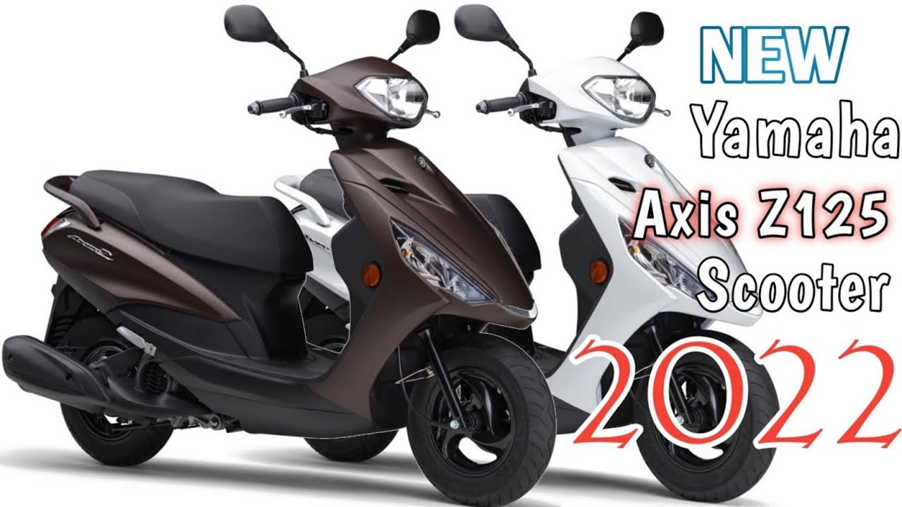 All NEW YAMAHA Axis Z 125 Scooter 2022  Announced