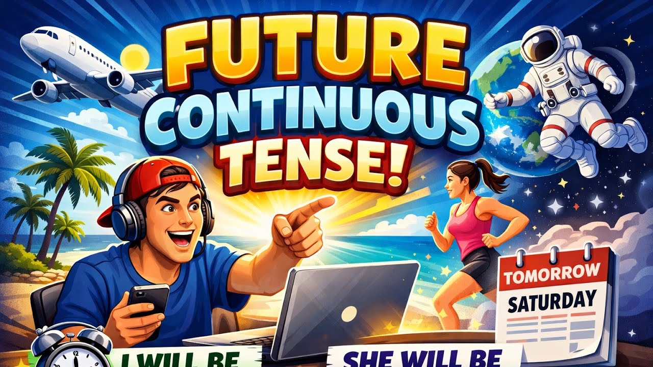 Future Continuous Tense #dearmampooja