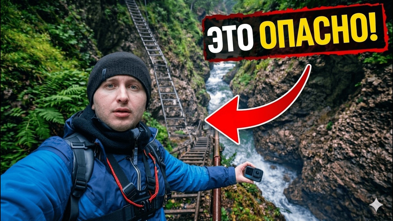 48 часов в горах Словакии! Ущелье с ОПАСНЫМИ лестницами!