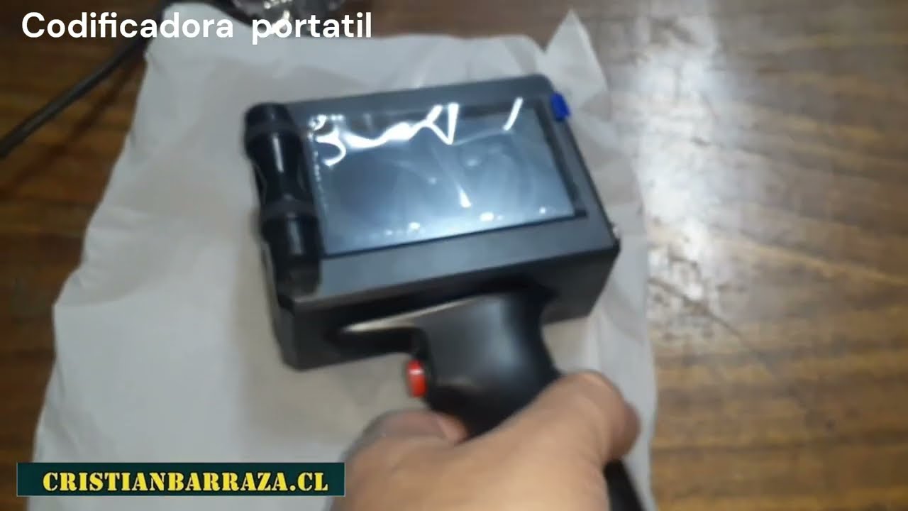 Codificadora impresora inkjet tinta portatil manual pistola de mano
