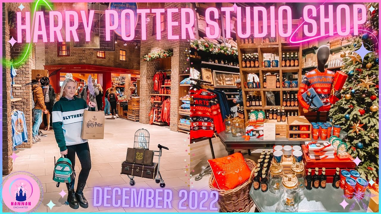 Harry Potter Studio Tour London December 2022 Gift Shop Honeydukes Christmas Loungefly #Hogwarts