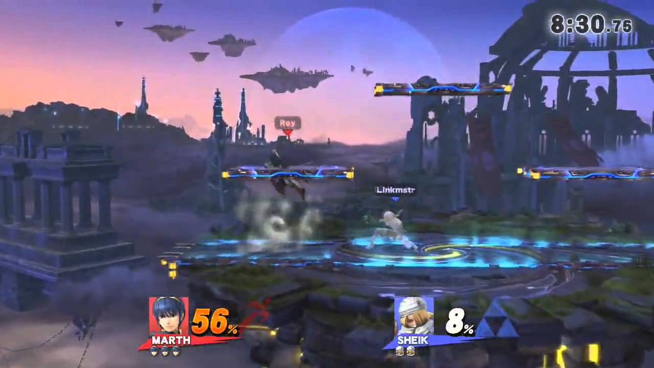 Super Smash Bros. for Wii U: Matches with Linkmstr (Commentary) #2 - How *NOT* to Marth