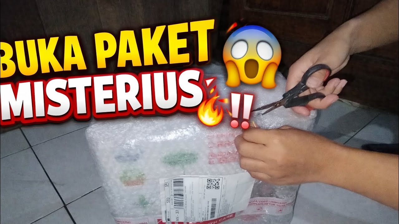 UNBOXING PAKET MISTERIUS 😱#unboxingvideo #unboxingpaket 