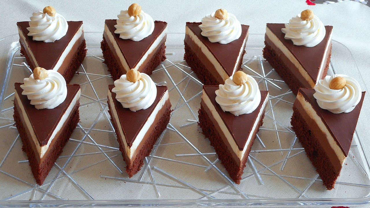 Parížske rezy ( retro šľahačkový zákusok ) /LiViera Desserts/
