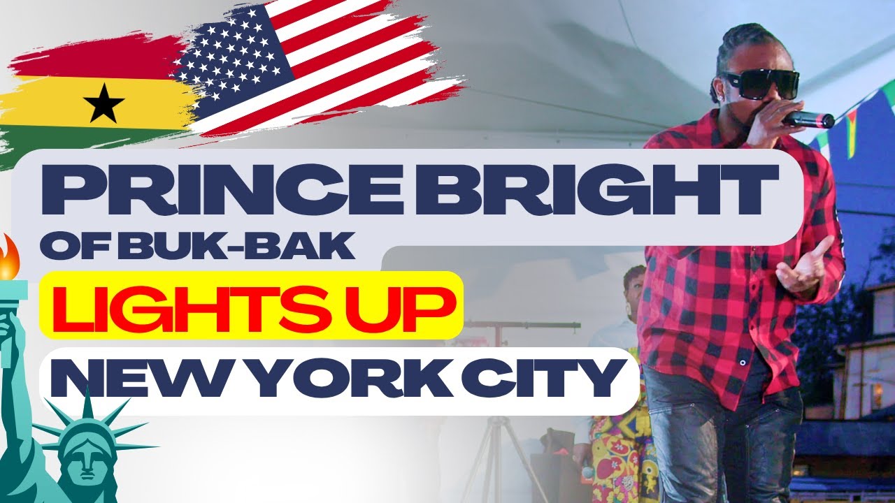 Prince Bright of Buk Bak LIGHTS UP New York City! 🇬🇭🔥 Legendary Ghanaian Performance