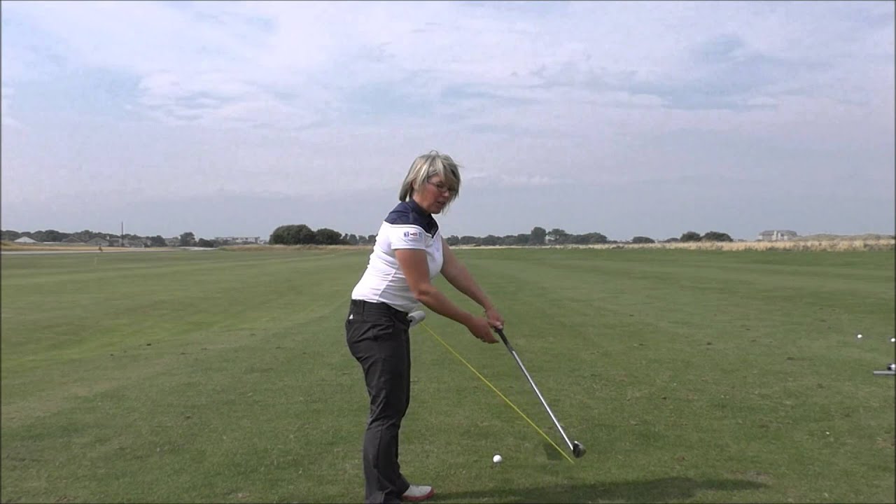 How to achieve a straighter golf shot, or even a draw
