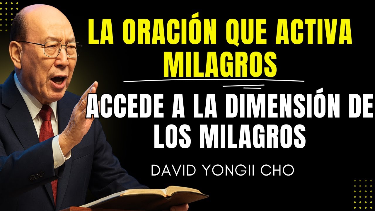Aprende la ORACIÓN que MUEVE al ESPÍRITU SANTO y LIBERA MILAGROS – David Yonggi Cho