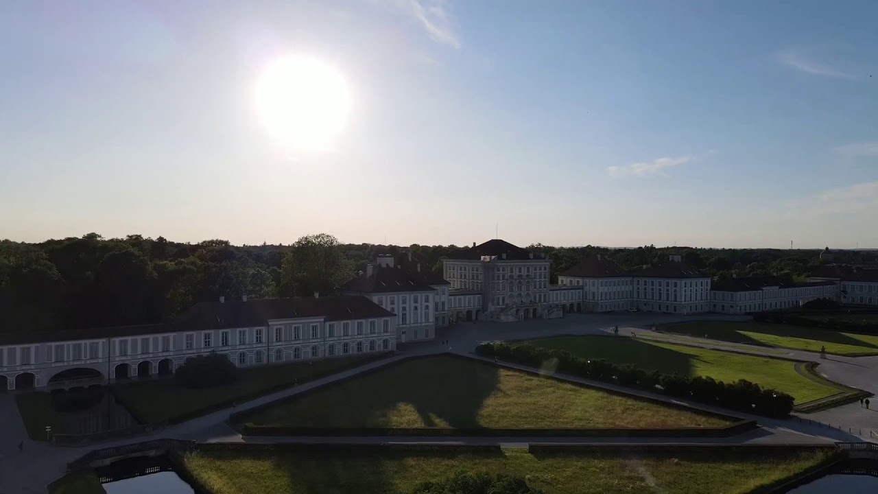 Nymphenburg von oben (Drohne)