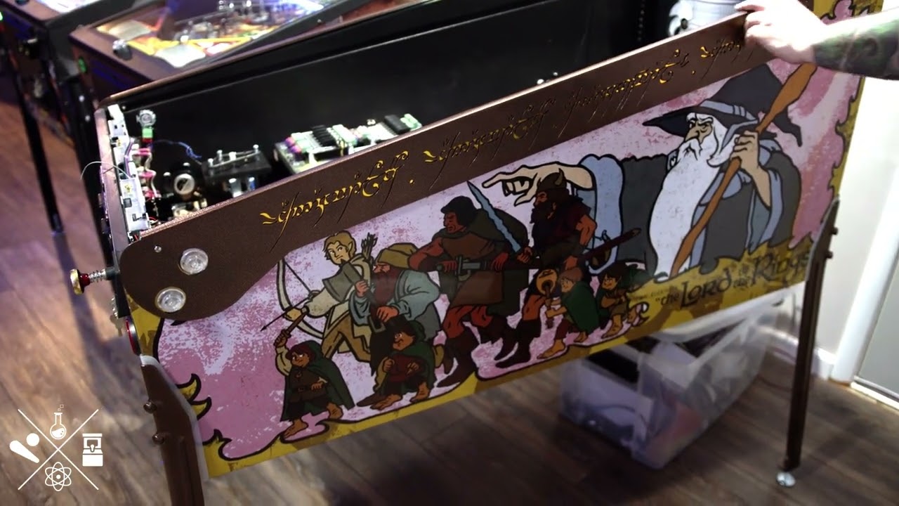Custom Virtual Pinball Cab Build Work in Progress - LOTR