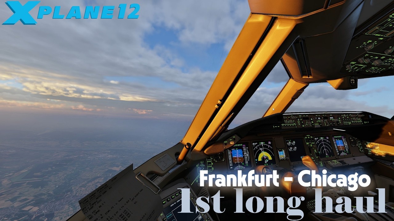 Boeing 777 Freighter | First Long Haul from Frankfurt - Chicago ✈️