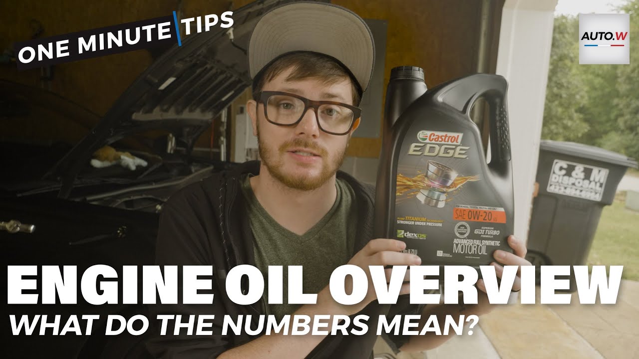 ENGINE OIL OVERVIEW // What do the numbers mean? (OMT)