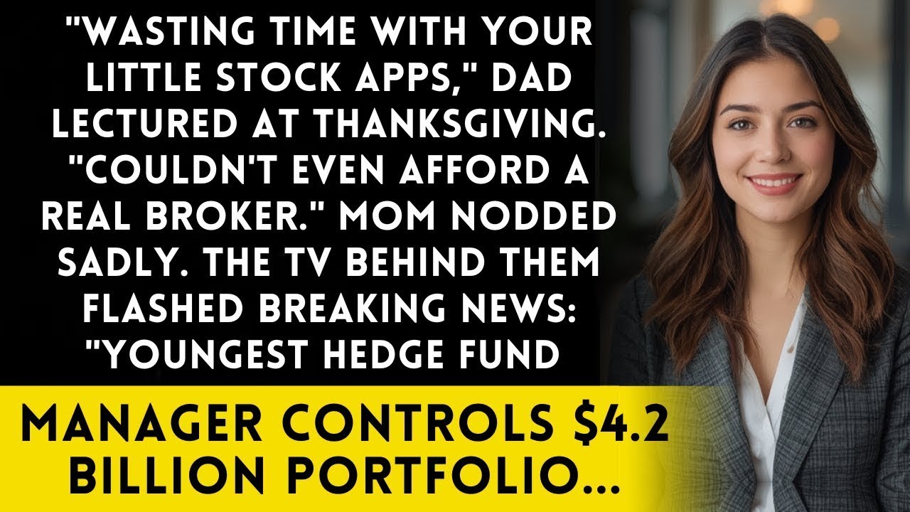 Family Said 'Stop Playing With Stocks'   Until Bloomberg Named Me Youngest Fund Manager