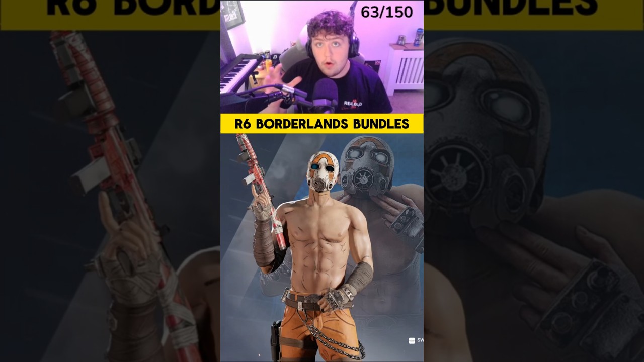 R6 Borderlands Skins in-game!