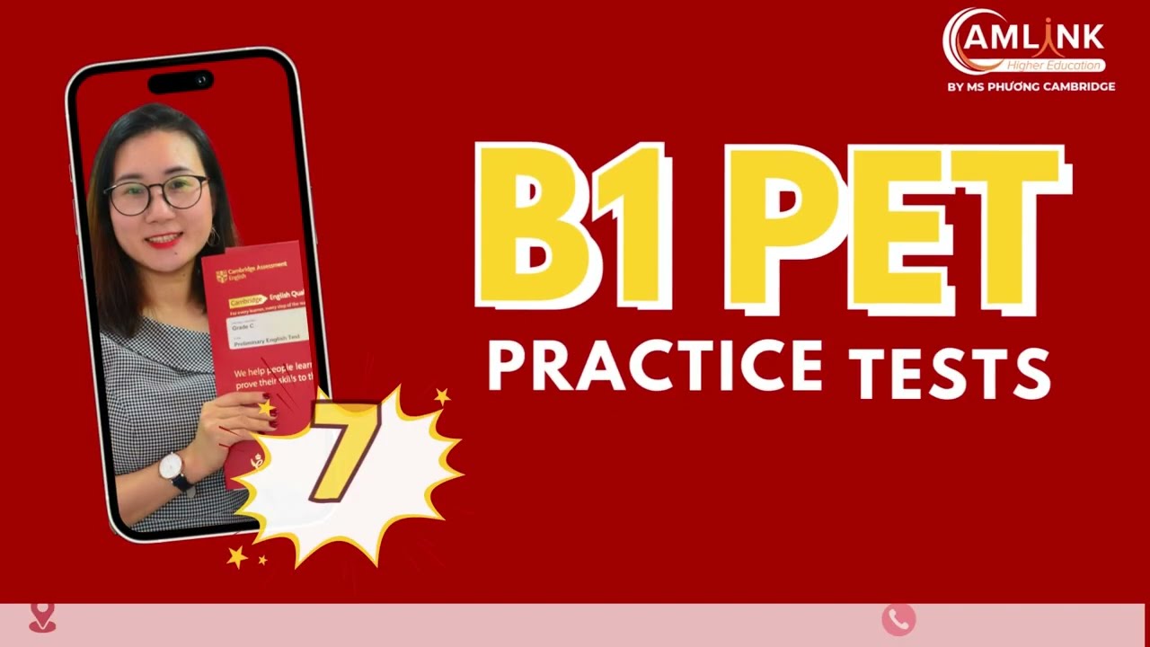 B1 PET3 | Listening Test 7 (Full)
