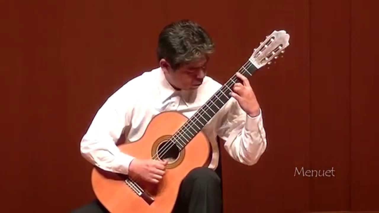 Guitar Isao Kitaguchi Bach Menuet BWV1006