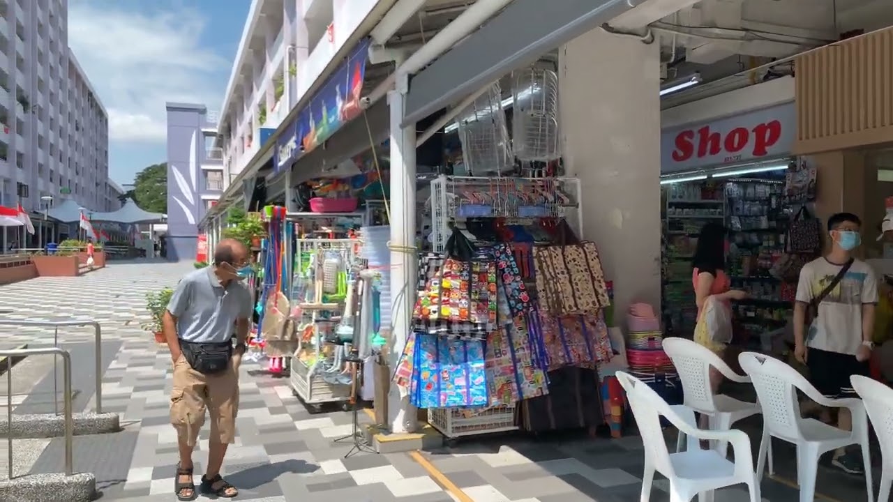 WALK THROUGH SINGAPORE 🇸🇬 HEARTLANDS