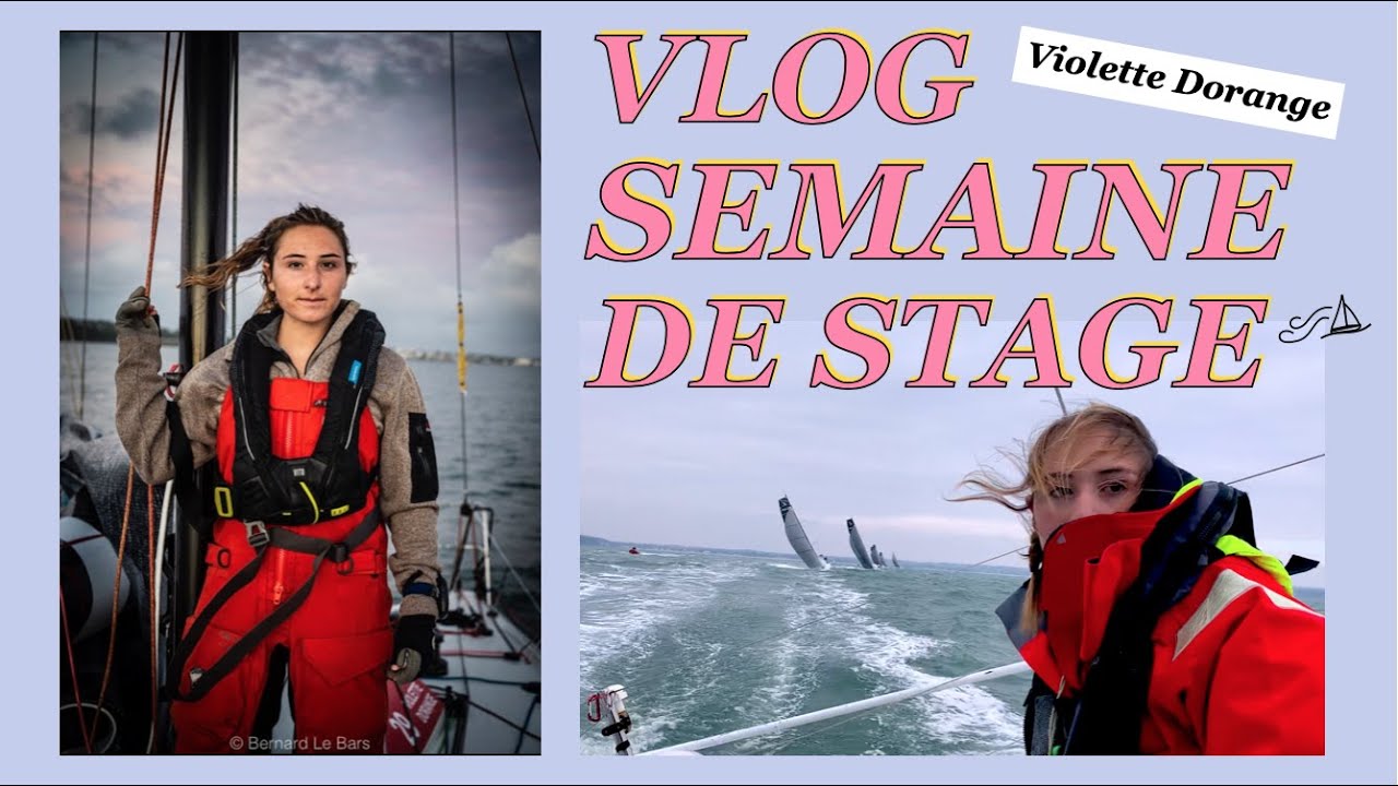 UNE SEMAINE AVEC MOI pr&eacute;paration Transatlantique, neige, sponsors & copains ;) // Violette Dorange
