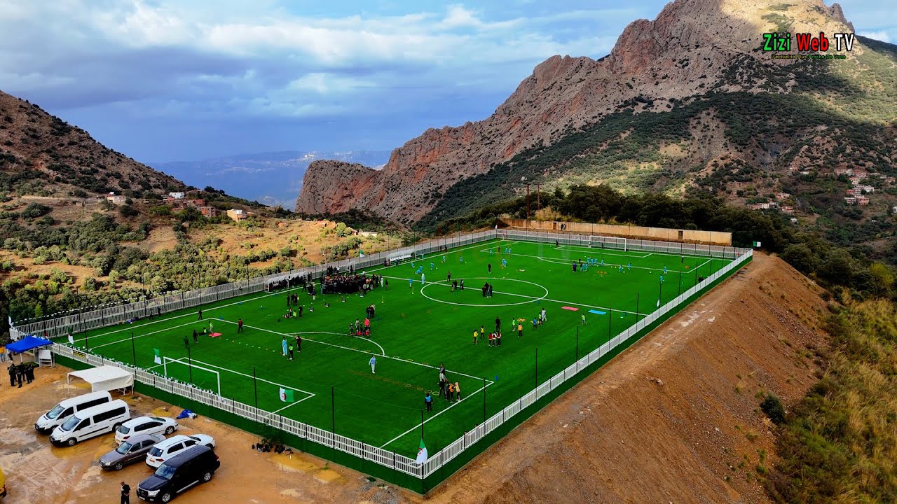 Mise En Service Du Stade Communale De Agouni Gueghrane à Ath Ergane à Tizi-Ouzou … Détails …
