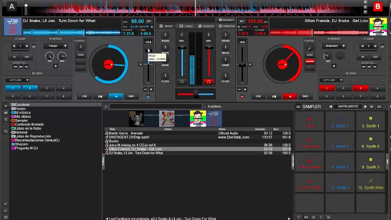 Turn down for what vs get low(Pambisito Dj)