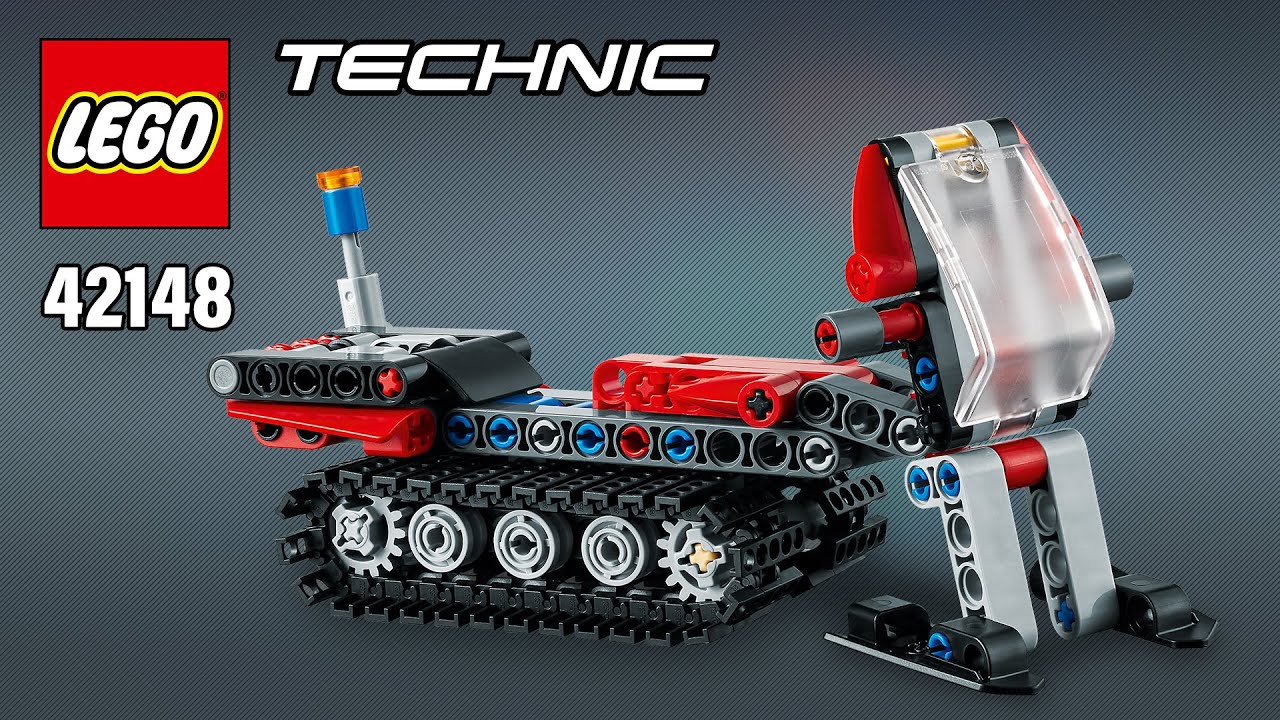 LEGO Snowmobile (42148) from Technic Snow Groomer | EXTRA Step-by-Step Building Instructions | TBB