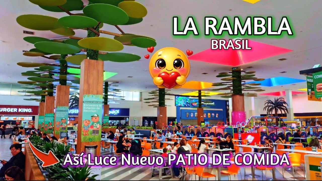 As&iacute; Luce Renovado La Rambla🥇| Bre&ntilde;a | Recorrido Completo &ldquo;&iquest;Vale la pena visitar la Rambla Brasil?