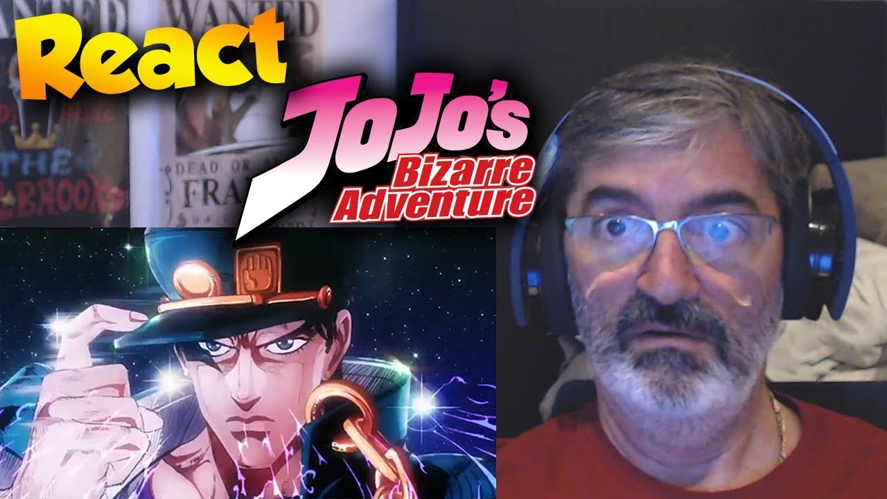 MEU PAI REAGINDO A TODAS AS ABERTURAS DE JOJO (1-10)