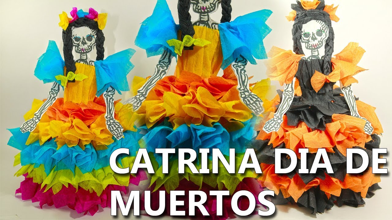 CATRINAS MEXICANAS | CÓMO HACER CATRINAS PARA DÍA DE MUERTOS