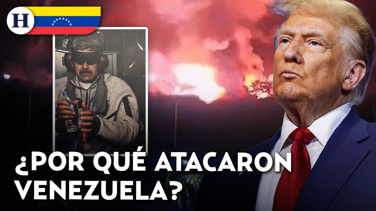 &iexcl;Trump acaba con su r&eacute;gimen! EU captura a Nicol&aacute;s Maduro tras brutal ofensiva militar en Venezuela