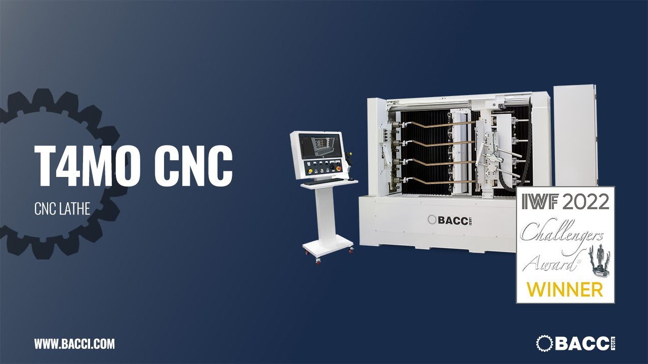 BACCI CNC LATHE model T4MO CNC - IWF Challengers award winner 2022